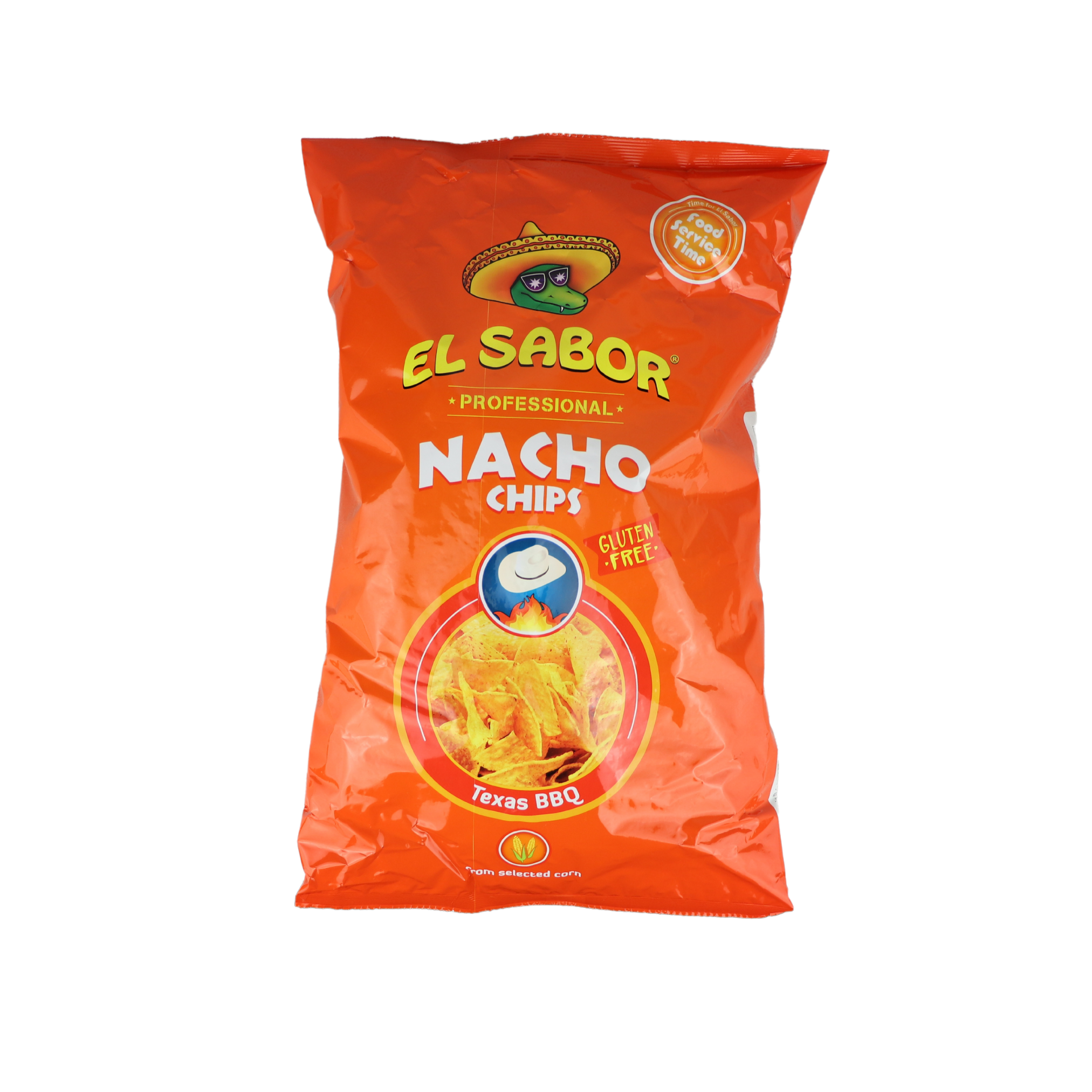 El Sabor Texas BBQ Nacho Chips 425g El Sabor Texas BBQ Nacho Chips 425g